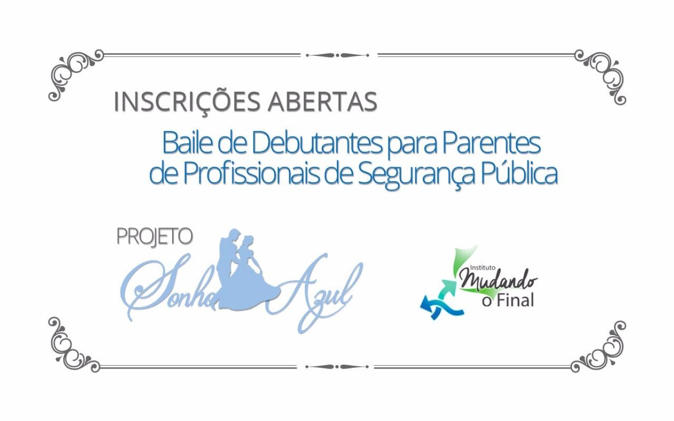 Baile de Debutantes para parentes de profissionais de segurança