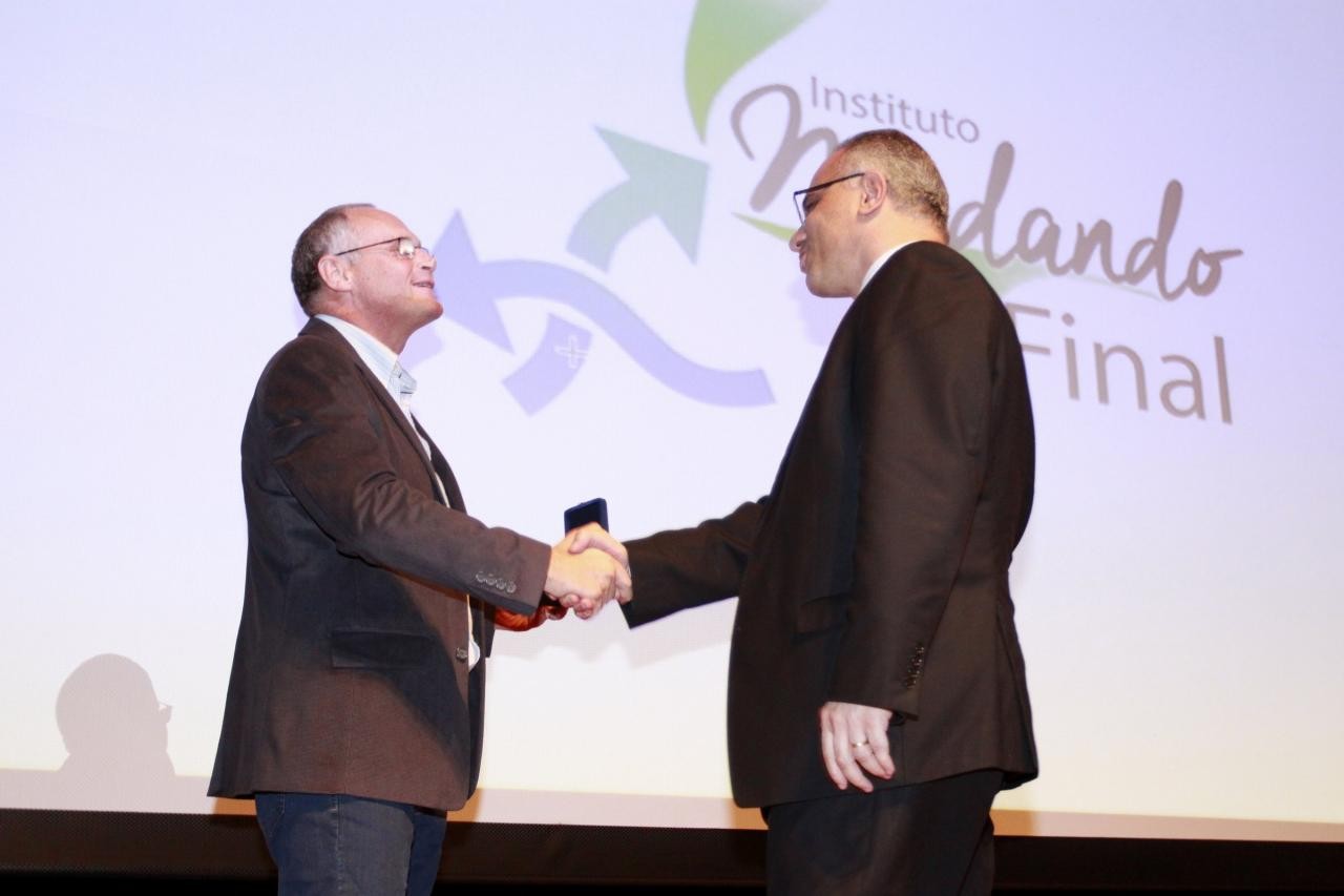 Secretário de Estado de Segurança José Mariano Beltrame e Subsecretário de Integração Roberto Sá