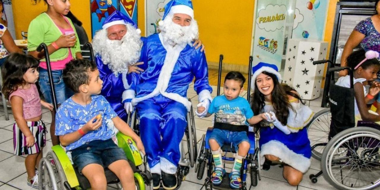 Campanha Natal Azul Inclusivo 2023 - Faça sua doação!!!